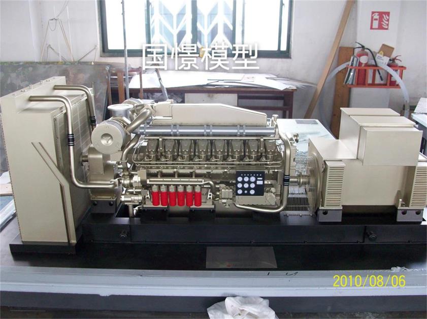 南县柴油机模型